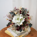 Bouquet mixte Colette, composition florale de fleurs en papier et séchées - Flowrette