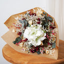 Bouquet mixte Colette, composition florale de fleurs en papier et séchées - Flowrette