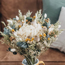 Bouquet fleurs séchées et stabilisées Gaspard