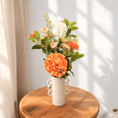 Bouquet de fleurs artificielles Hortense, vue principale du bouquet - Flowrette