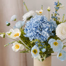 Bouquet de fleurs artificielles Pascale, vue d'ensemble de la composition - Flowrette