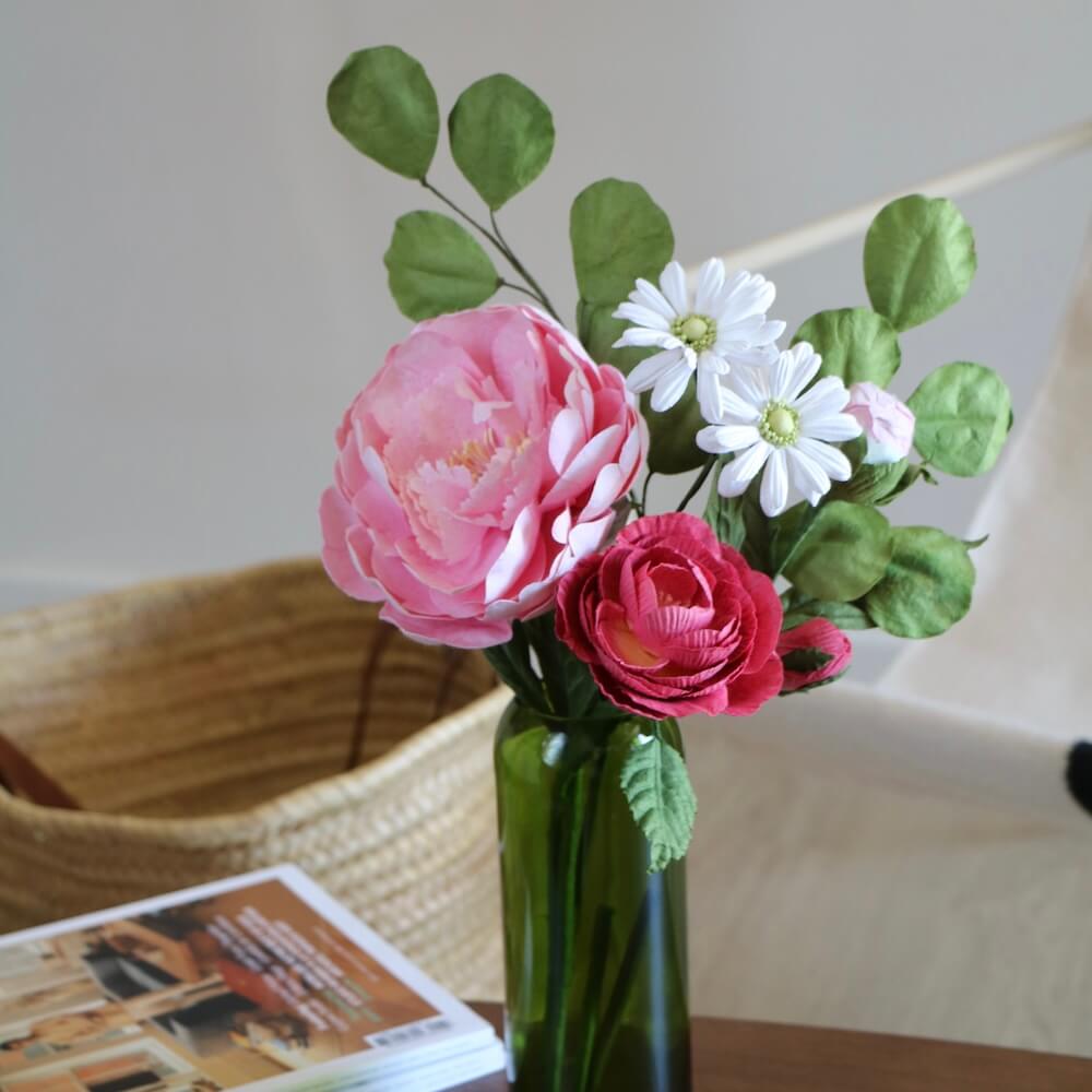 Lot 24 Roses Artificielles Pailletées + Accessoires DIY - Bouquet Saint-Valentin Mariage Anniversaire Fête Des Mères