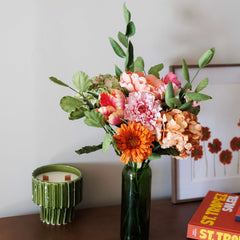 Bouquet fleurs en papier Claudel