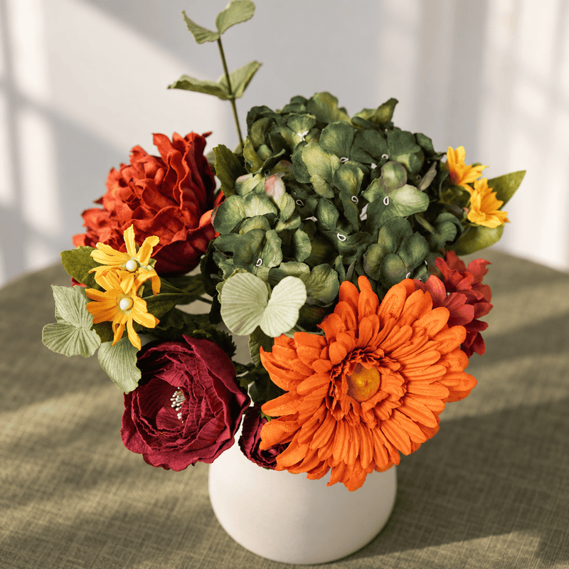 Bouquet fleurs en papier d'automne -Flowrette