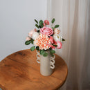 Bouquet fleurs en papier Bazille