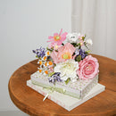 Bouquet fleurs en papier Cassatt
