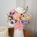 Bouquet fleurs en papier Cassatt