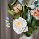 Bouquet fleurs en papier Hokusai