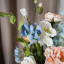 Bouquet fleurs en papier Hokusai