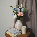 Bouquet fleurs en papier Hokusai