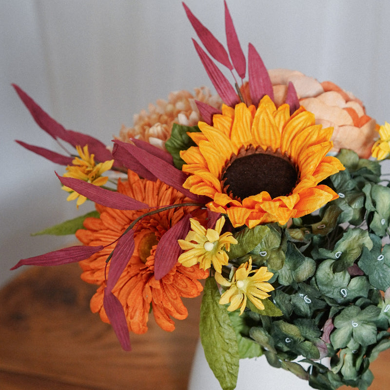 Bouquet fleurs en papier Latour