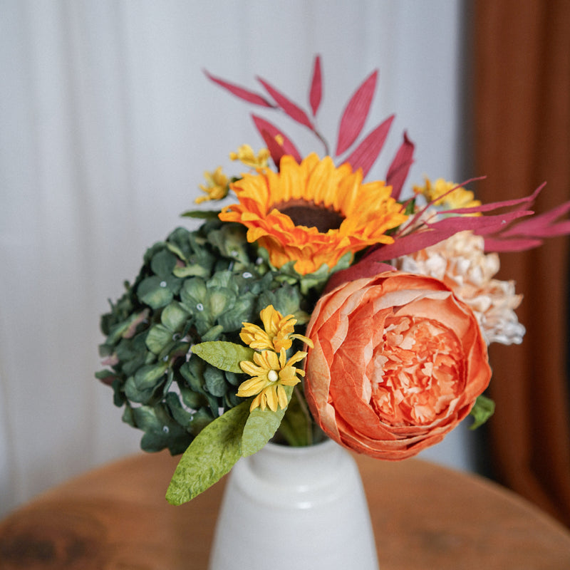 Bouquet fleurs en papier Latour