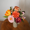 Bouquet fleurs en papier Manet
