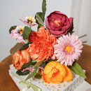 Bouquet fleurs en papier Manet