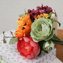 Bouquet fleurs en papier Turner
