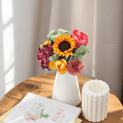 Bouquet fleurs en papier Turner