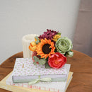 Bouquet fleurs en papier Turner