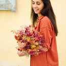 Bouquet fleurs séchées et stabilisées Adam