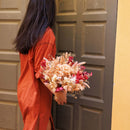 Bouquet fleurs séchées et stabilisées Noah