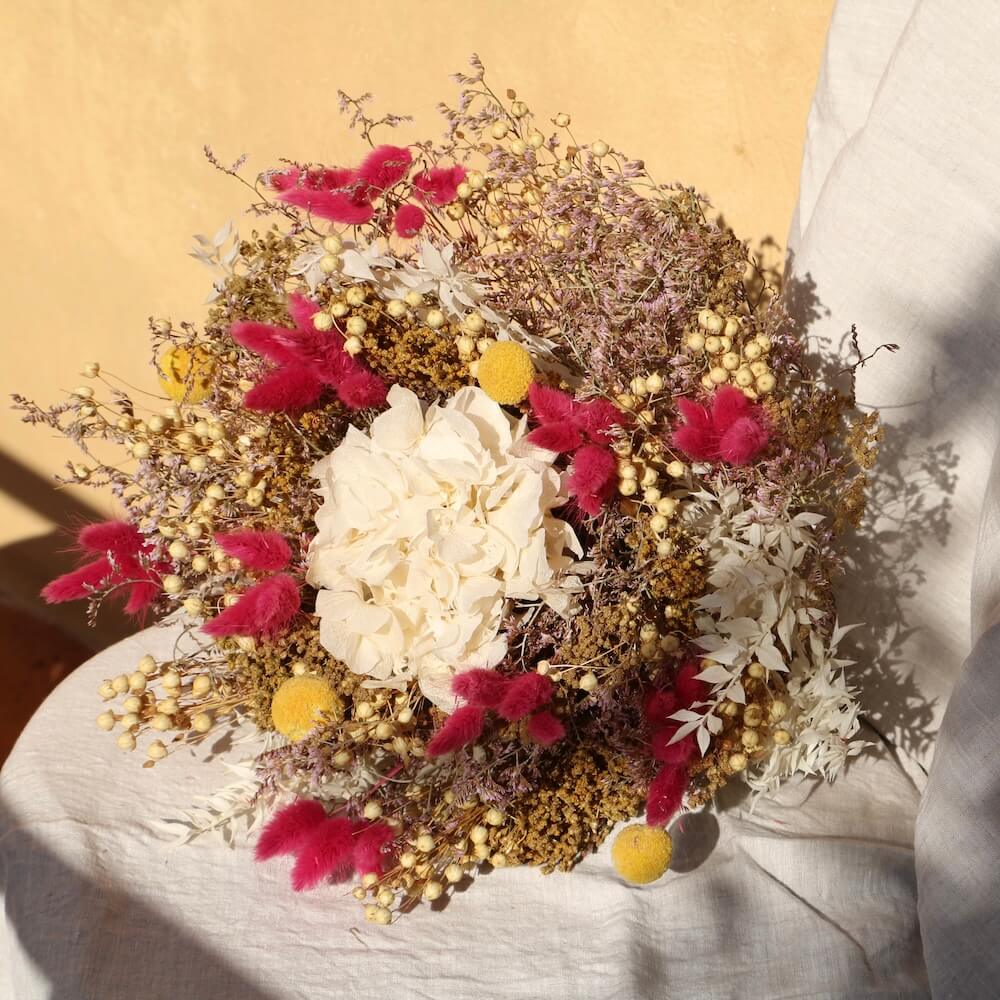 Lot De 6 Mini Bouquets De Fleurs Séchées Naturelles - 12-15 Cm - Pour DIY, Décoration, Résine - 8