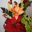 Bouquet de fleurs artificielles Gabrielle, composition florale romantique - Flowrette
