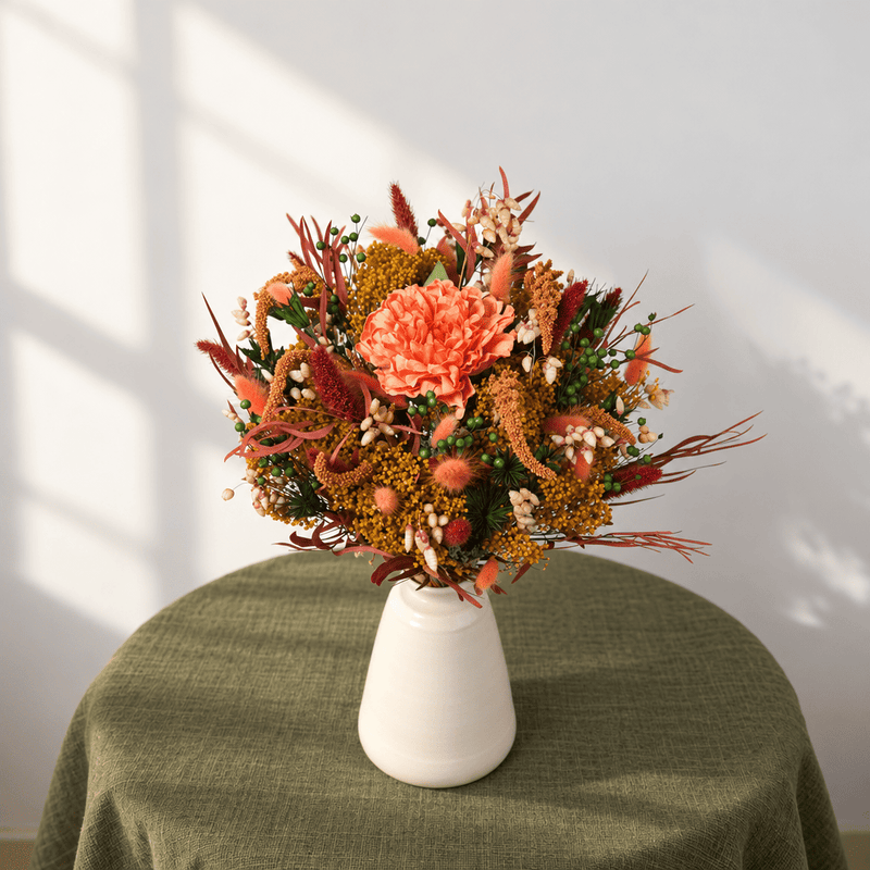 Bouquet mixte Verlaine - couleurs d'automne - Flowrette