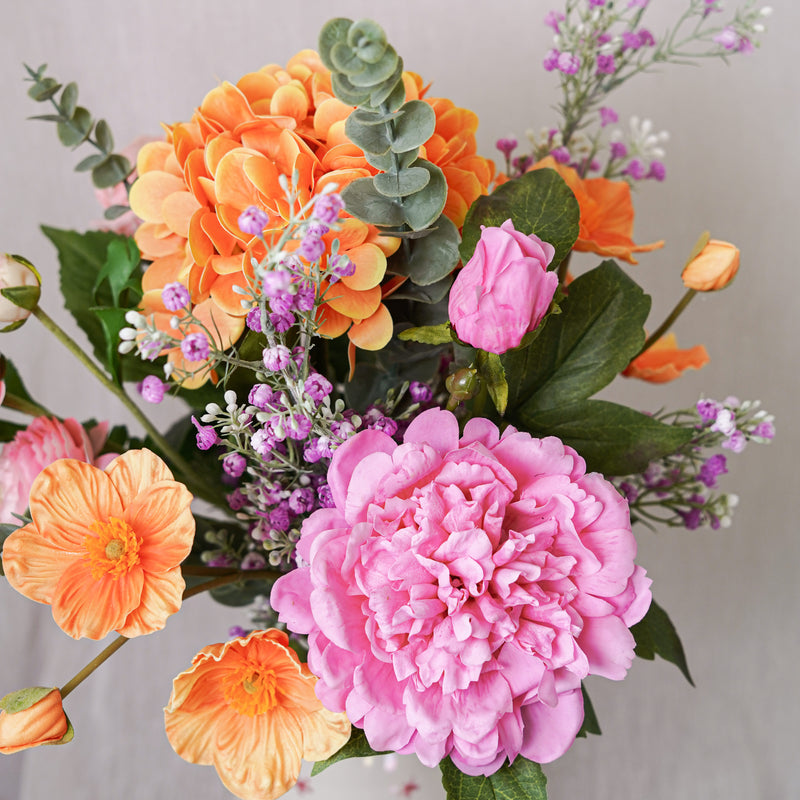 Bouquet de fleurs artificielles Adèle, vue détails - Flowrette
