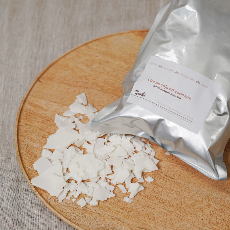 Cire végétale pour bougies DIY