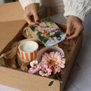 Coffret cadeau orange Flowrette, vue d'ensemble - Flowrette