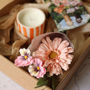 Coffret cadeau orange Flowrette, vue de face - Flowrette