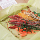 Kit diy couronne murale Verlaine - fleurs séchées- Flowrette
