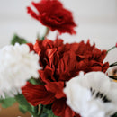 Bouquet fleurs en papier de Noël enchanté