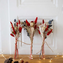 Petits bouquets de Noël x3