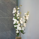 Flowrette delphinium feuillu fleur artificielle real touch