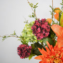 Bouquet de fleurs artificielles Eglantine