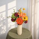 Bouquet de fleurs artificielles Eglantine