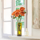 fleur-papier-flowrette-camelia-orange