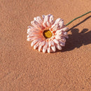 fleur-papier-flowrette-gerbera-corail