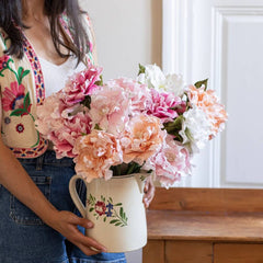 Bouquet fleurs en papier Pivoine