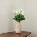 White tulip boot