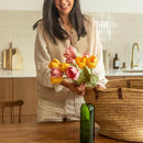 fleurs-en-papier-artisanale-tulipe-jaunes