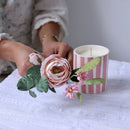 Coffret cadeau rose Flowrette, vue du contenu - Flowrette