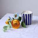 Coffret lueur florale bleu, idée cadeau fleurs en papier - Flowrette