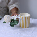 Coffret cadeau jaune avec fleurs en papier - Flowrette