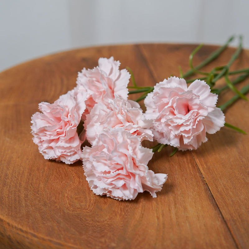 Oeillet artificiel rose poudré - Flowrette