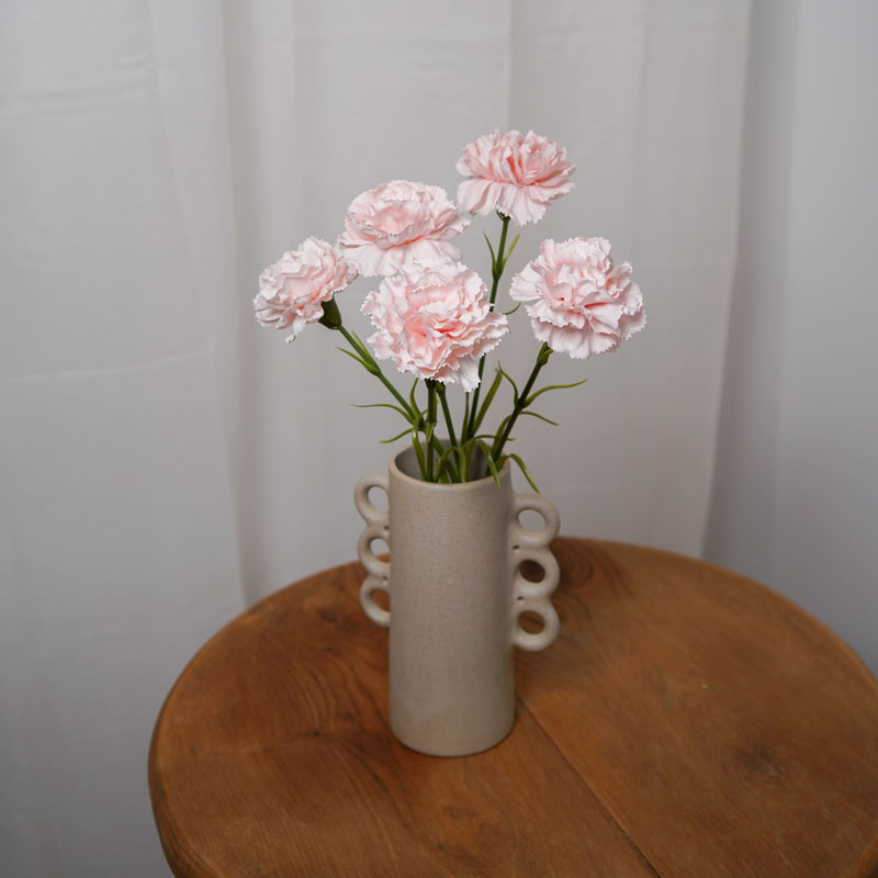 Oeillet artificiel rose poudré - Flowrette