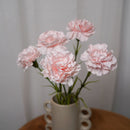 Oeillet artificiel rose poudré - Flowrette