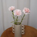 Oeillet artificiel rose poudré - Flowrette