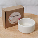 Pot en céramique pour bougie