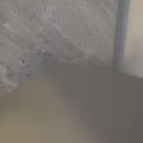 Glittery Blue Love Candle